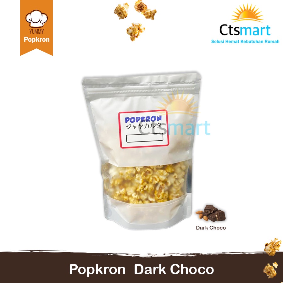 

Popkorn Dark Choco 100 Gram