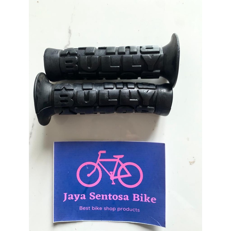 TERMURAH!!! Handgrip Sepeda BMX / UNITED U01 Hitam / Satu Pasang / Realpict