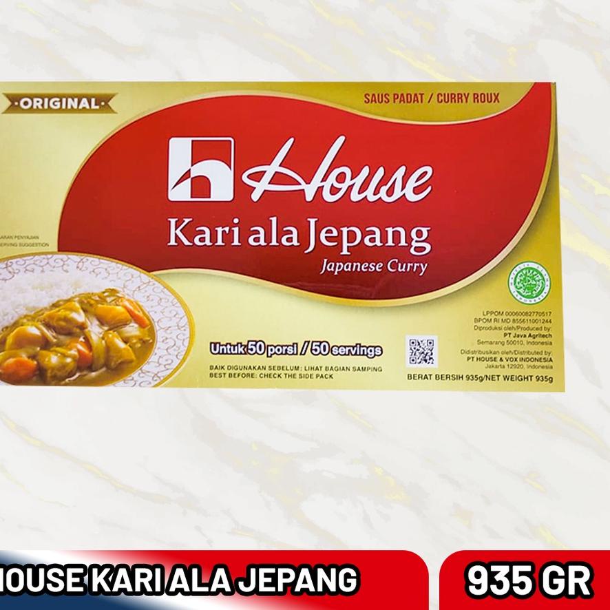 

♝ House Curry Bumbu Kari Saos Paste JEPANG 1kg (Bisa untuk 50 porsi) ☑