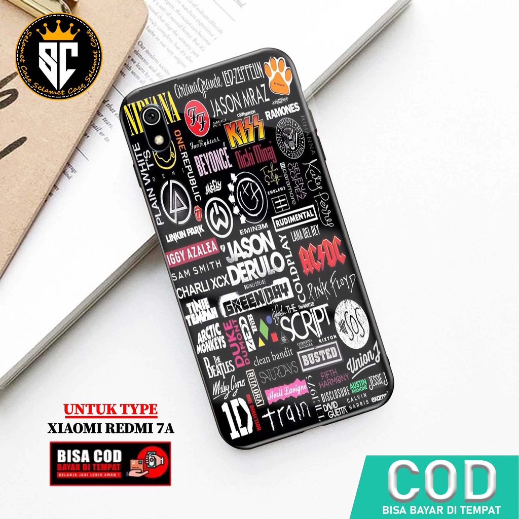 Case Xiaomi Redmi 7A Casing Xiaomi Redmi 7A  Selamet Case [SRBK] Case Glossy Case Aesthetic Custom C