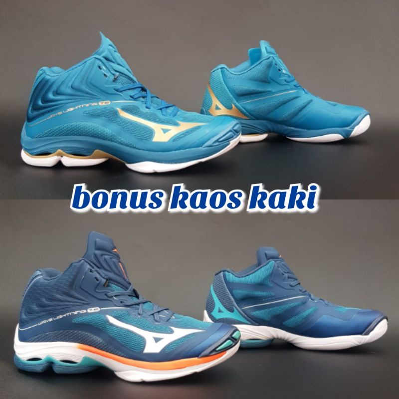 SEPATU VOLI MIZUNO WAVE LIGHTNING Z 6 MID SUPER PREMIUM ORIGINAL BINB WLZ6 PREMIUM
