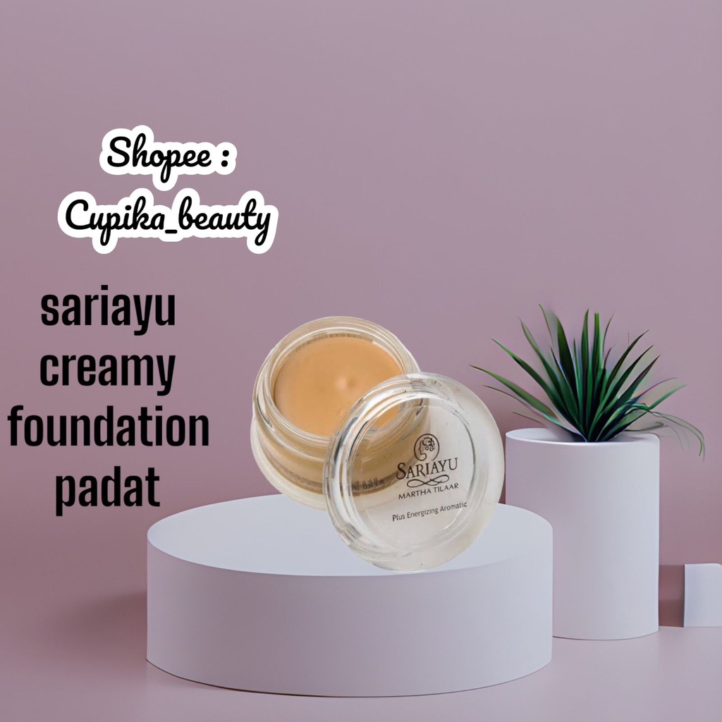 &lt;ui.x&gt; [foundation padat] SARIAYU CREAMY FOUNDATION/KREM ALAS BEDAK