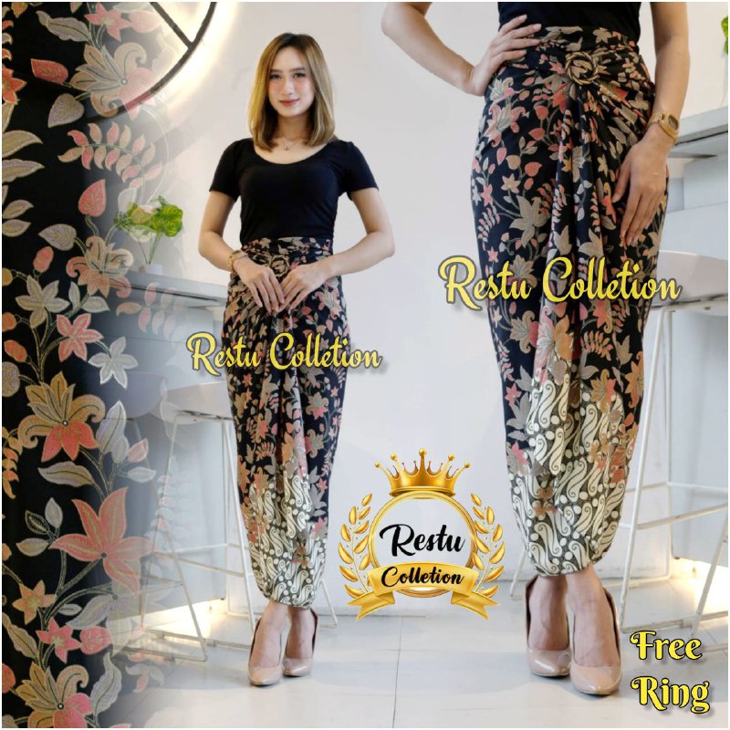 Rok lilit Batik Wanita / rok kebaya / bawahan kebaya / rok batik / bawahan batik / rok wisuda / rok kondangan / kain lilit batik / Rok Tradisional / SR Maroon