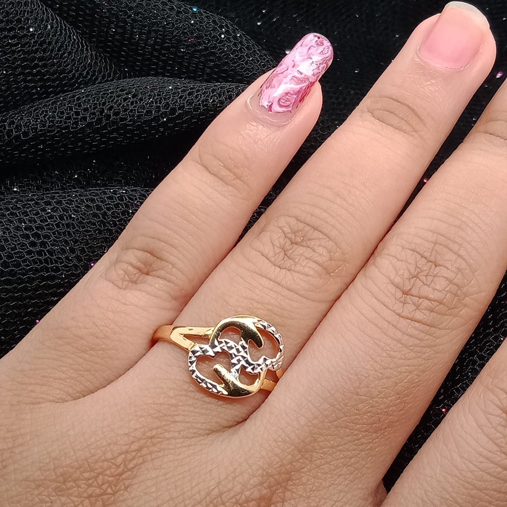 Cincin Emas 17K - 1.25 Gr Kadar 750 - 4443