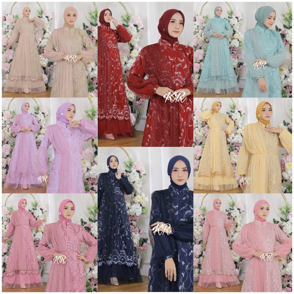 MAXY DRESS WANITA CASUAL TRENDY MAXI KAMILA AG