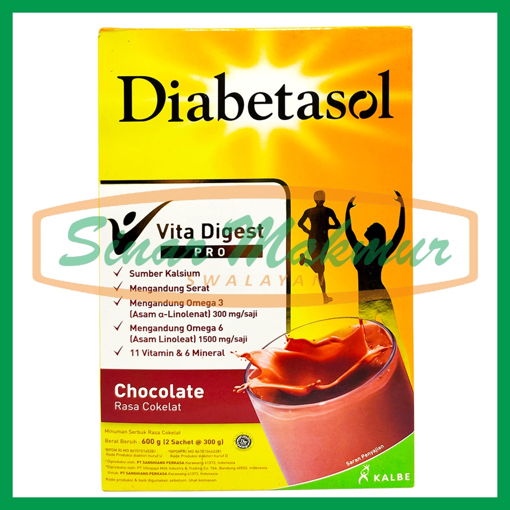 

Diabetasol 570gr Chocolate