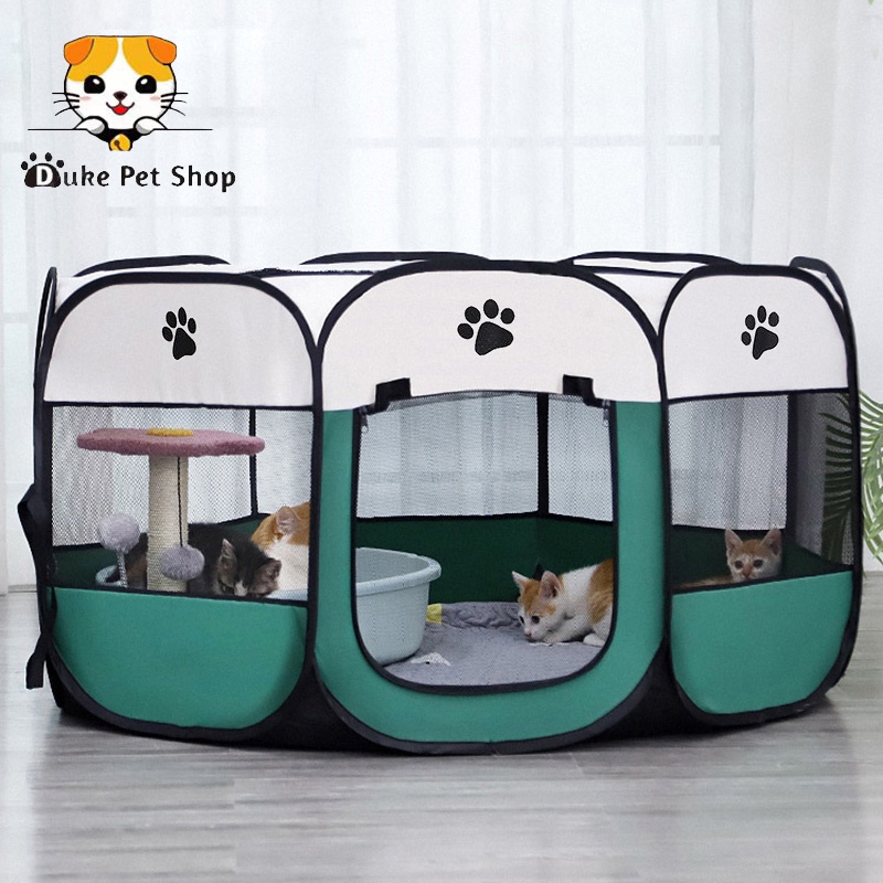 Foto Tenda Kucing Kandang Kucing Besar Lipat Portable Rumah Kucing Kecil Untuk Melahirkan Jumbo Anjing Hewan Peliharaan