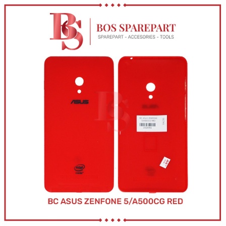 TUTUP BELAKANG ASUS ZENFONE 5 / A500CG RED / BACK DOOR / BACK COVER