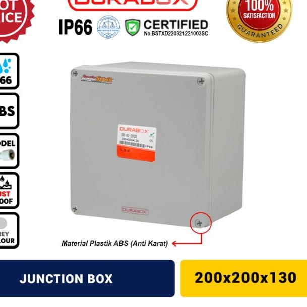 ۞ Box Panel Plastik  x 130 mm Durabox Junction MURAH ✹
