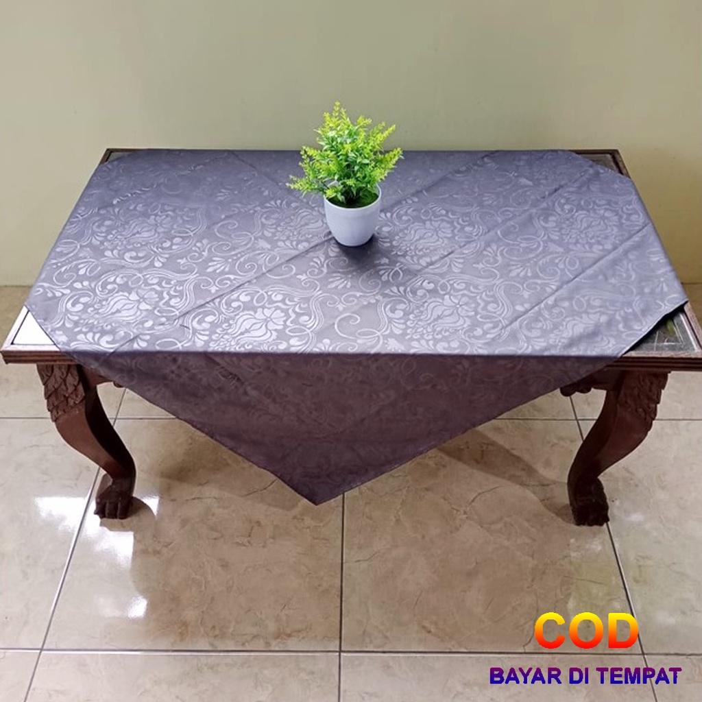 ✅COD Taplak Meja 100x100 Kain Katun Aneka Warna Polos Home Decor Dekorasi Hiasan Ruang Tamu Perlengkapan Rumah