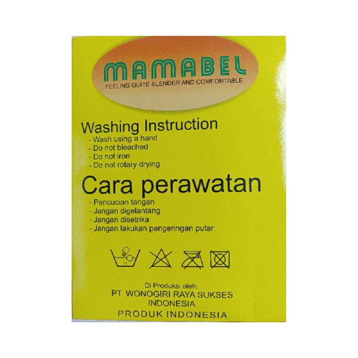 3 Pcs - CD Hamil Mamabel Kuning H514 Wanita Dewasa | Celana Dalam Maternity Kancing Ibu Perempuan Persalinan Open Agree H 514 JUMBO Big Size