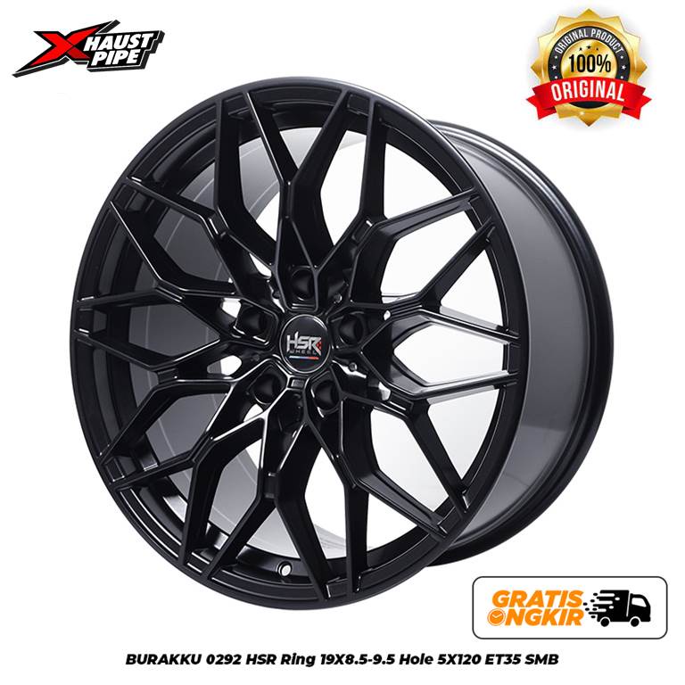 VELG MOBIL CELONG BURAKKU HSR RING 19 UNTUK MOBIL BMW LANDROVER MINI VW ET 35 SMB