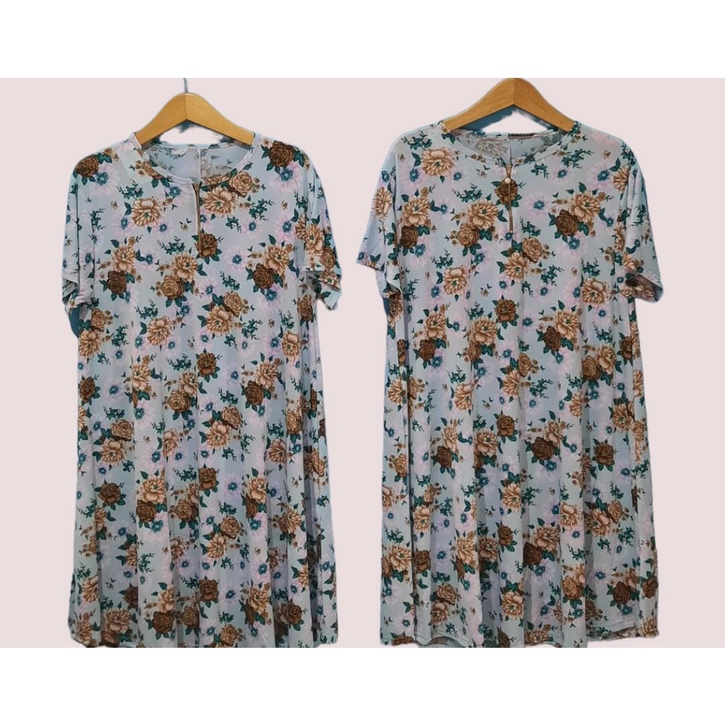 DASTER MAWAR JERSEY SUPER JUMBO BUSUI/DRESS TERUSAN LD 120 MELAR