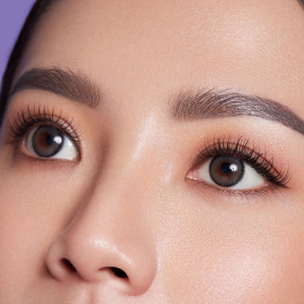 [BEST SELLER] EYESIGHT LENSES Softlens Bloominc Bluebell Gray | Softlens Korea Premium 14.2mm Warna Abu Natural, Cocok Untuk Daily &amp; Sekolah, Bisa Normal Dan Minus (2pcs/sepasang)