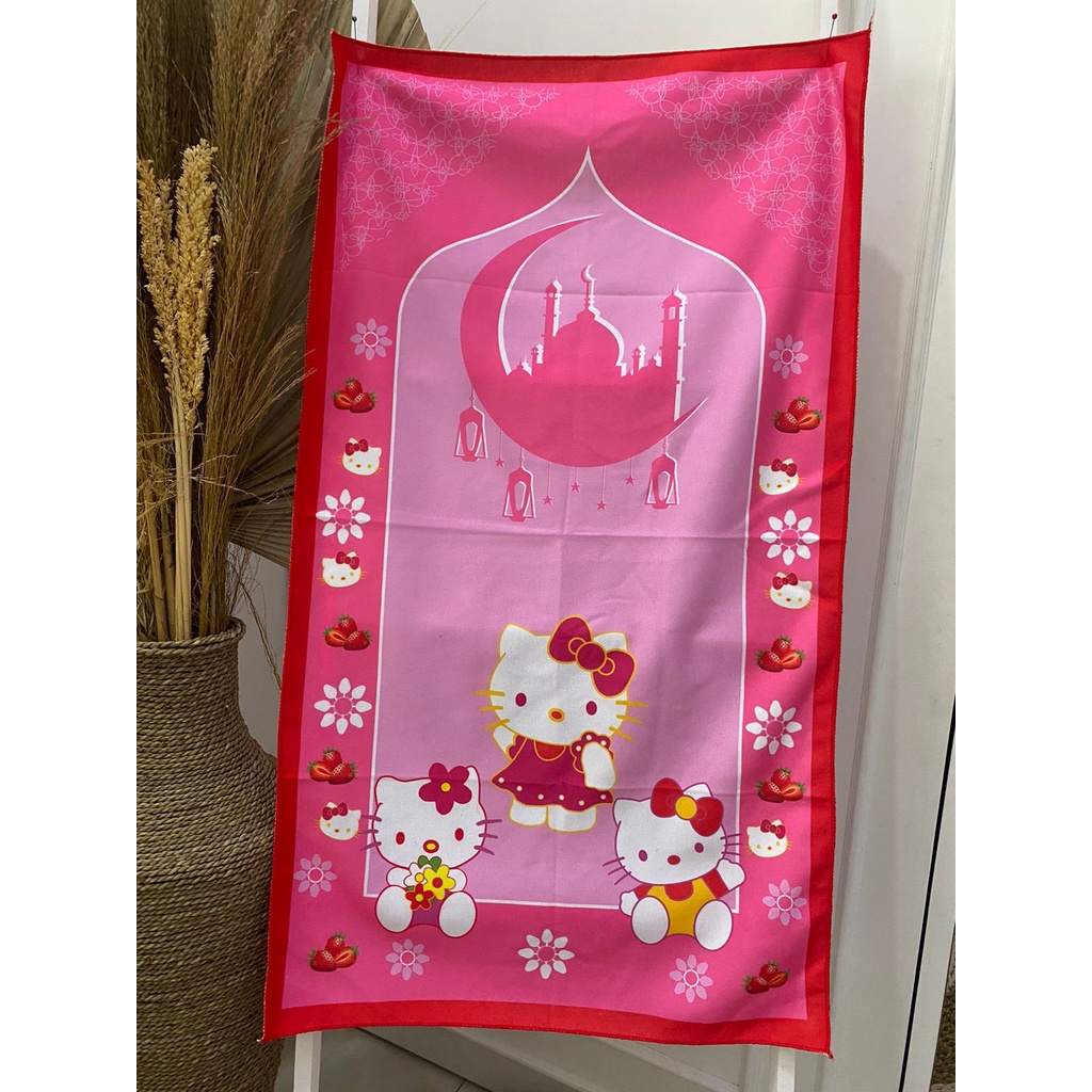 SAJADAH ANAK KARAKTER / SAJADAH ANAK MOTIF KARAKTER ARJUNA