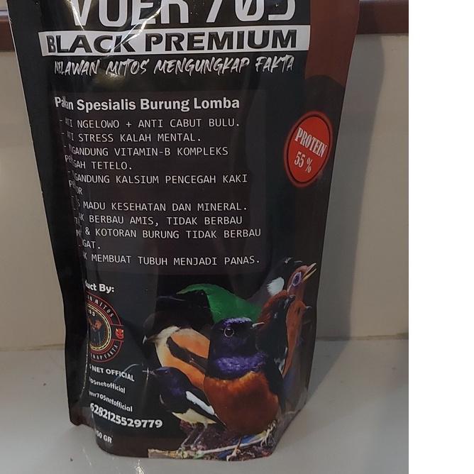 ➸ NEW VOER 705 BLACK PREMIUM 250 GRAM ✷