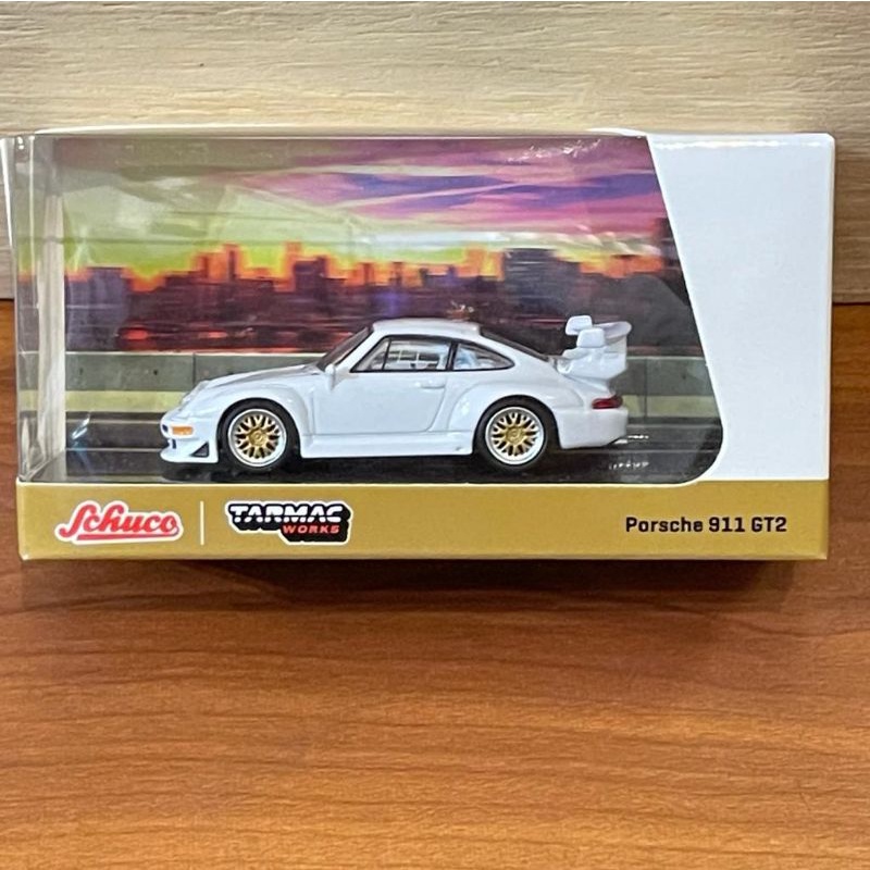 TARMAC SCHUCO PORSCHE 911 GT2 WHITE