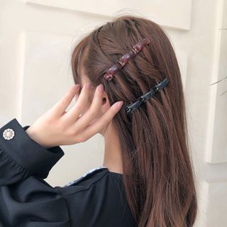 T&amp;Y Bando Jepit Multi Layer Kepang Hollow Double Bangs Hairstyle Jepit Rambut MultiLayer Bando Korea Aksesoris Rambut Murah Import