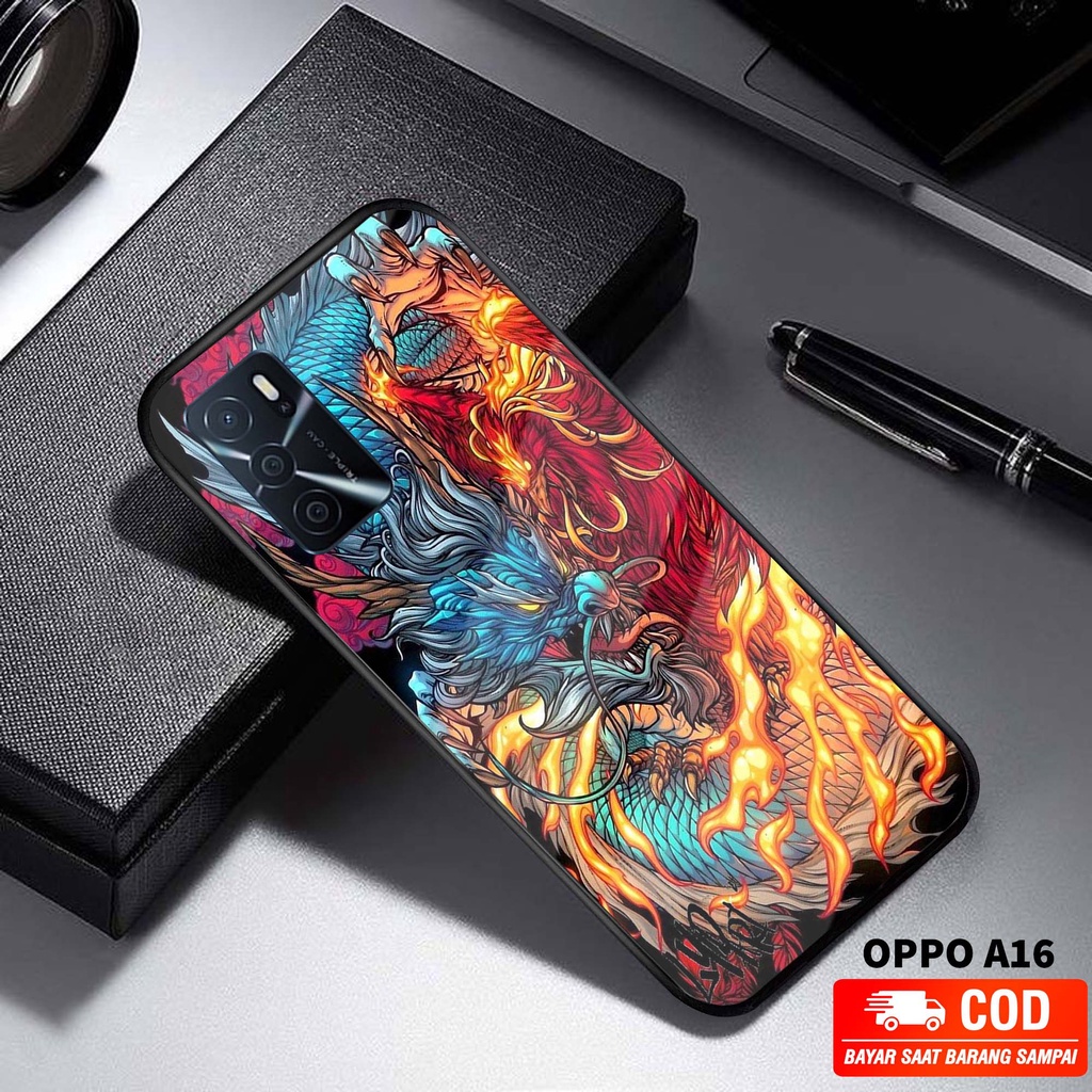 Case OPPO A16 Terbaru - Gsc case [ NAGA ] OPPO A16 - Case Hp - Casing Hp - Softcase Glossy - Softcas