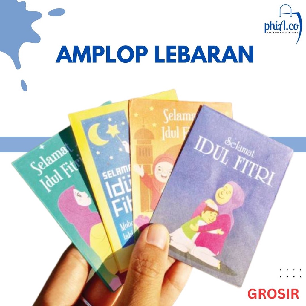 

AMPLOP LEBARAN GROSIR ISI 10/PACK