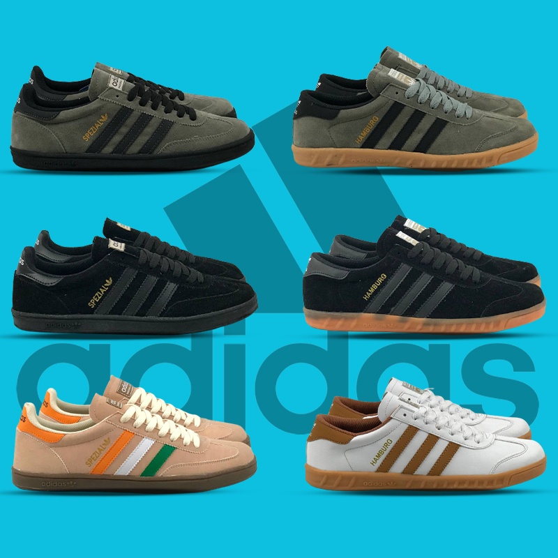 SEPATU KASUAL ADIDAS SNEAKERS PRIA SPEZIAL HANDBALL TERBARU GARIS 3 GRADE ORI PREMIUM