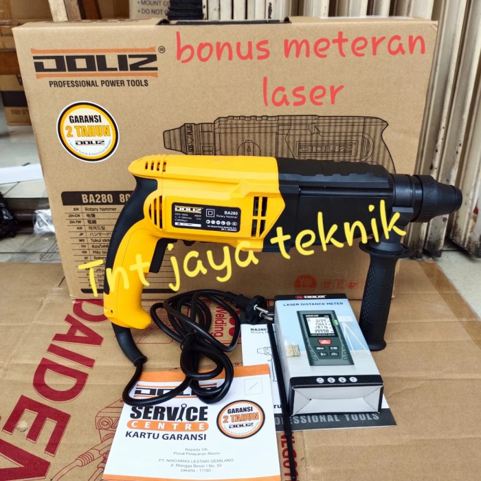 Mesin Bor Beton Bobok Tembok Doliz Ba280 / Rotary Hammer Doliz Ba 280