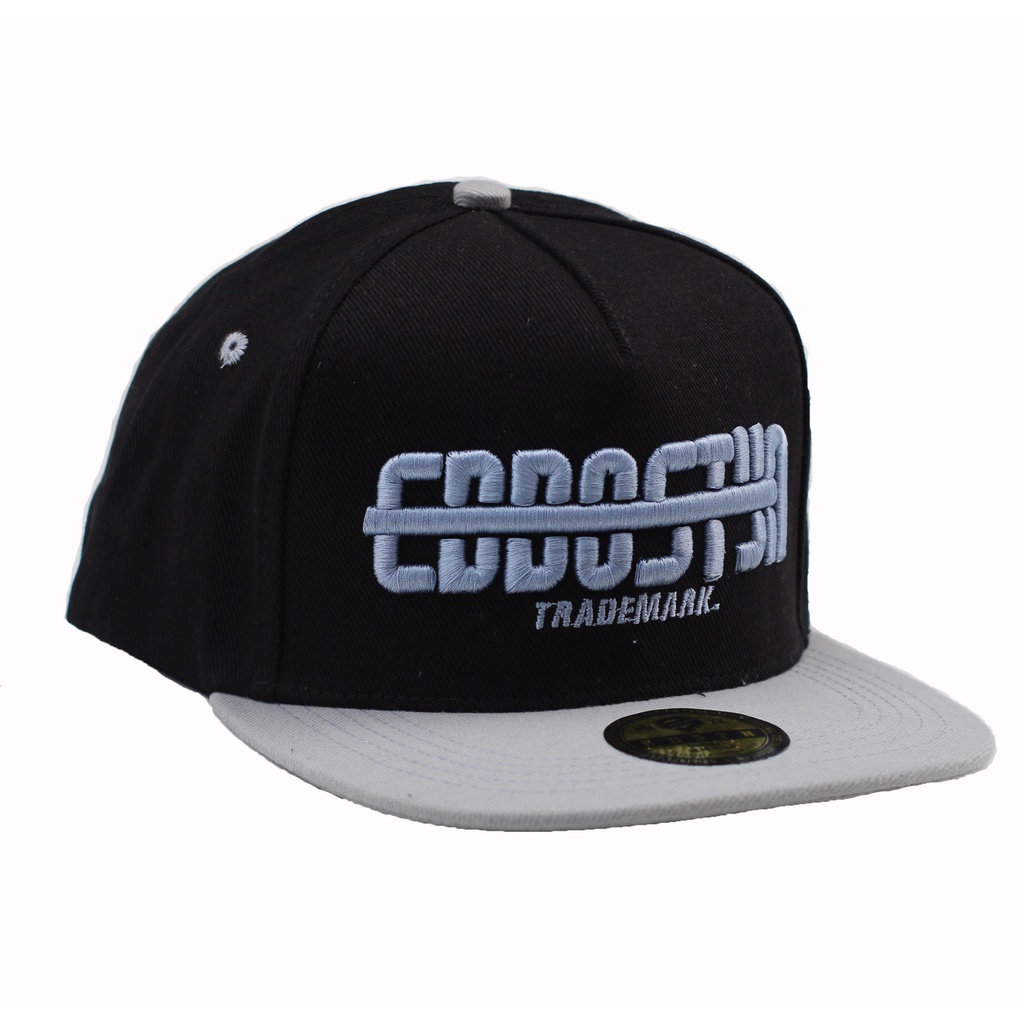 Topi Pria Dewasa Snapback/HIP HOP Premium Original Clothing EDSTN Unisex ABU BLACK