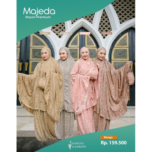 SPECIAL PRICE✅️MUKENA MAJEDA✅️BY GHIINA FASHION✅️BISA COD✅️ORI