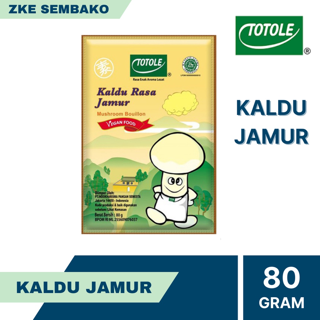 

Totole Kaldu Jamur 80gr