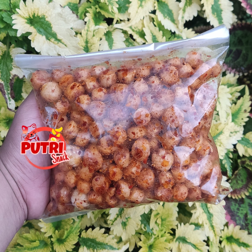 Cimol Kering Molring 250gr Extra Pedas Daun Jeruk