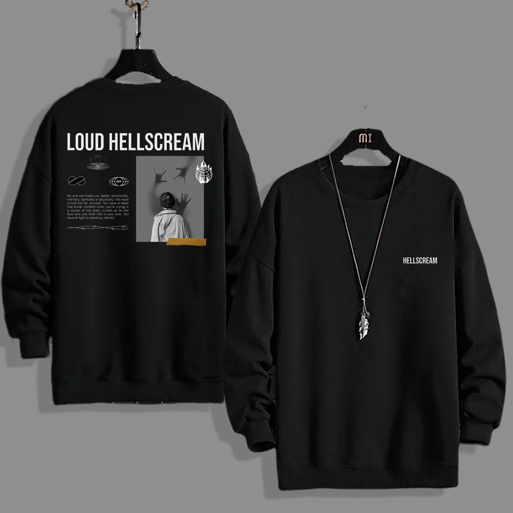 Sweater HellSCream crewneck size L-XXL