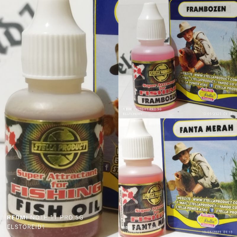 Essen Stella Fish oil FRAMBOZEN Fanta Merah pambors