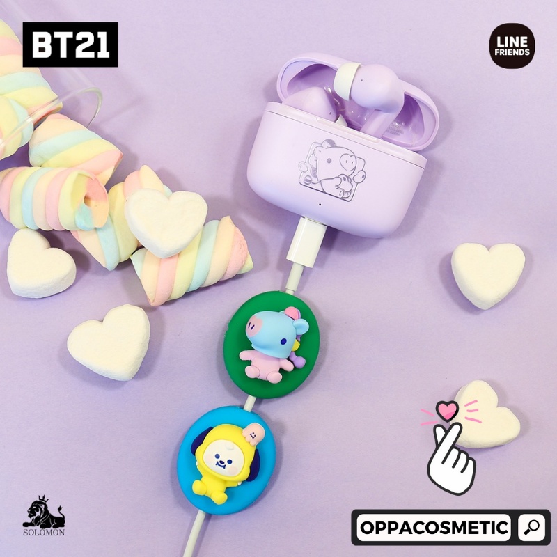 OFFICIAL BTS X BT21 Cable Mascot Ver. 2