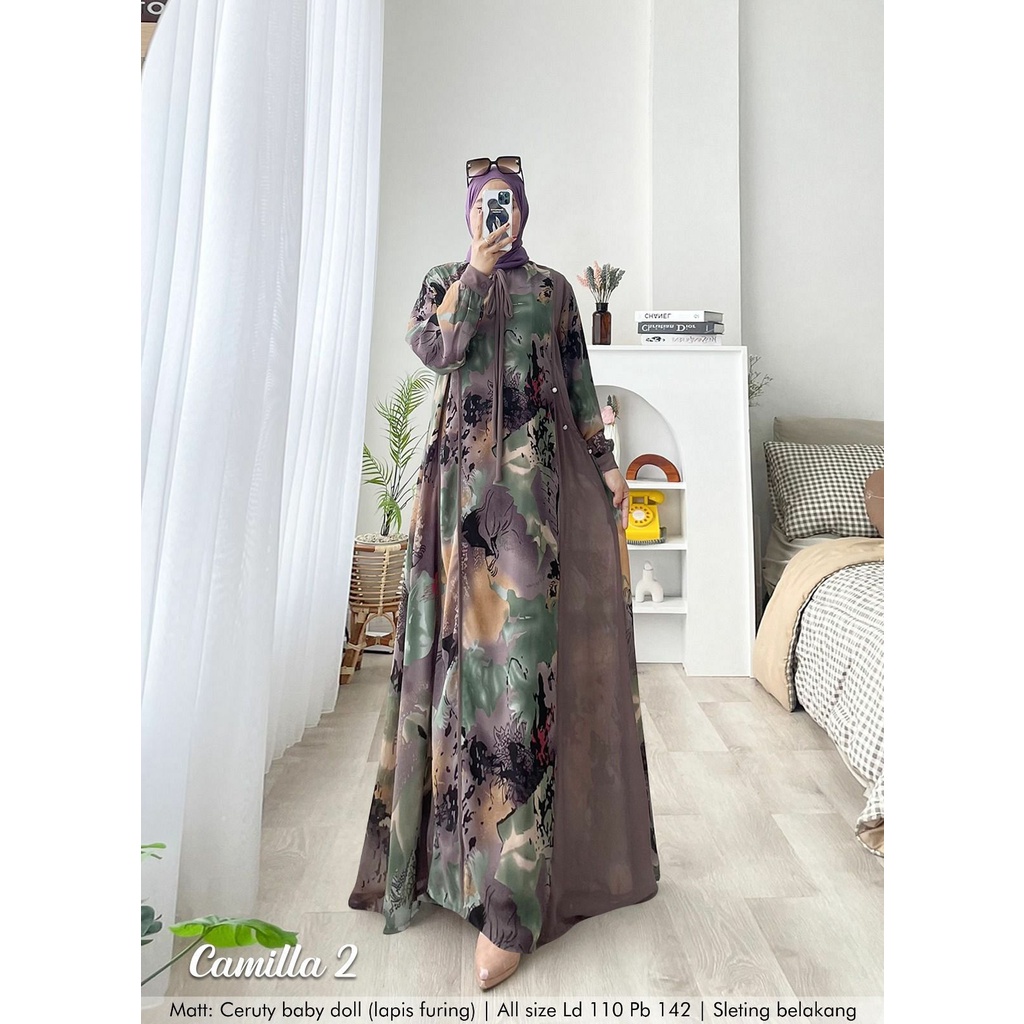 Dress Kekinian Camilla 2 Fashion Muslim
