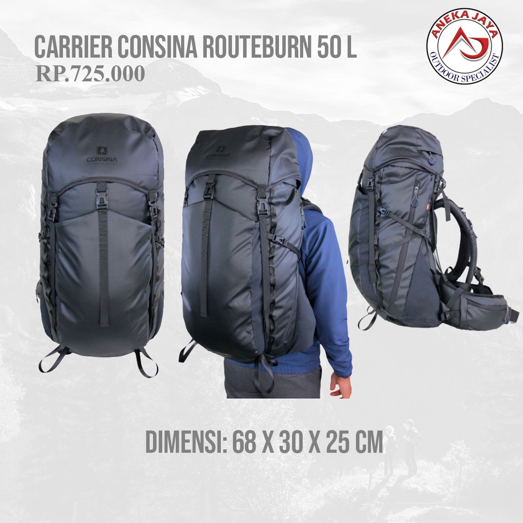 CARRIER GUNUNG CONSINA ROUTEBURN