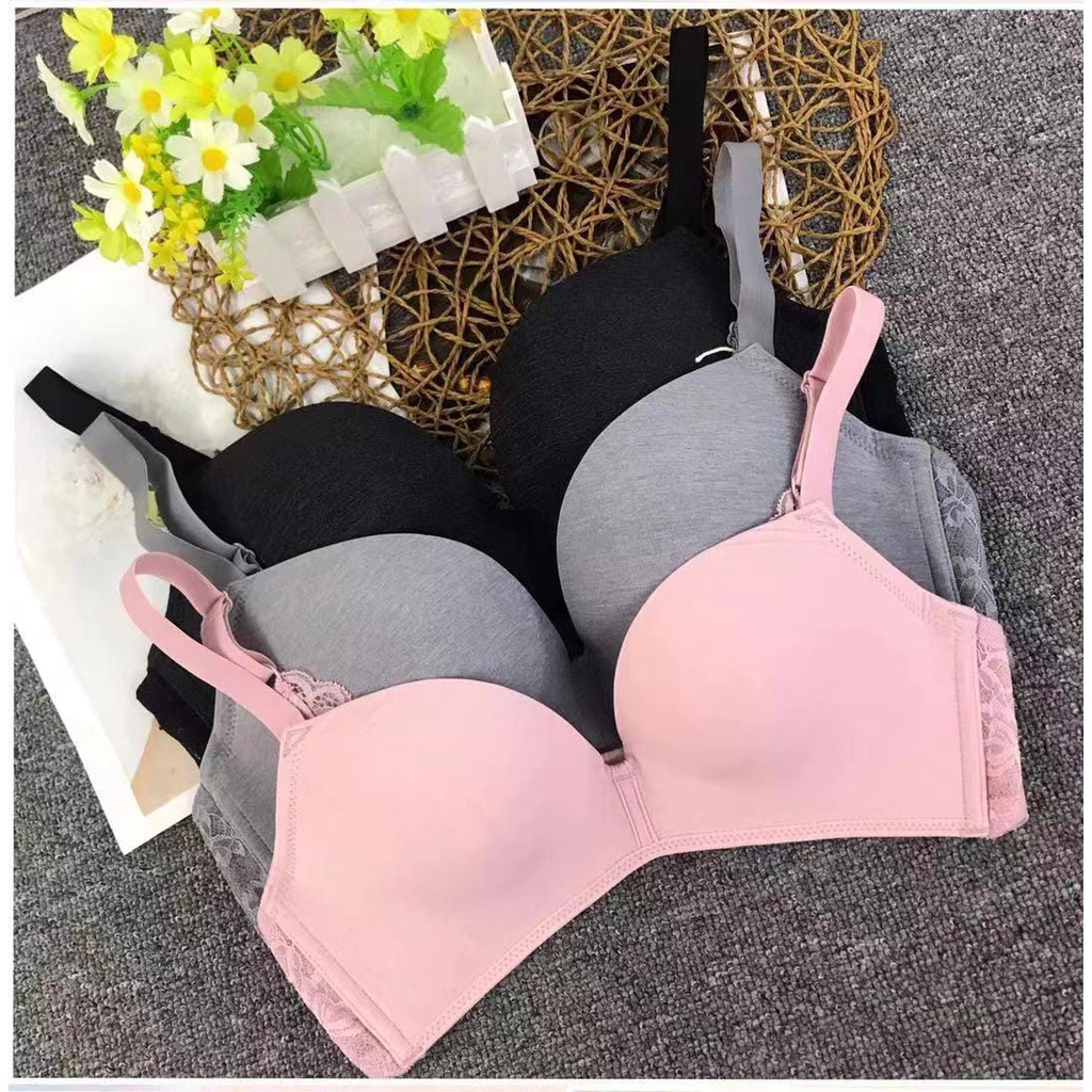 BRA / BH WANITA 182 TIDAK ADA KAWAT BUSA SEDANG SIZE 32-38