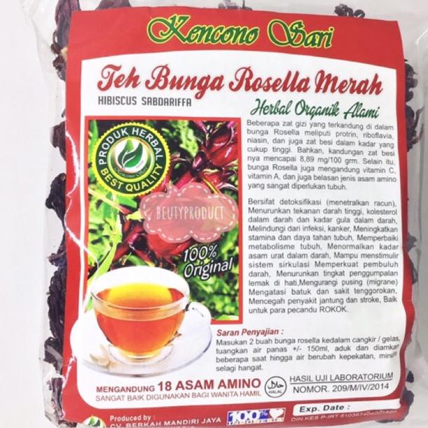 

☛ Bonus 50% Teh bunga rosella merah aur,teh herbal,teh bunga rosella kencono sari Jadilah Yang Pertama