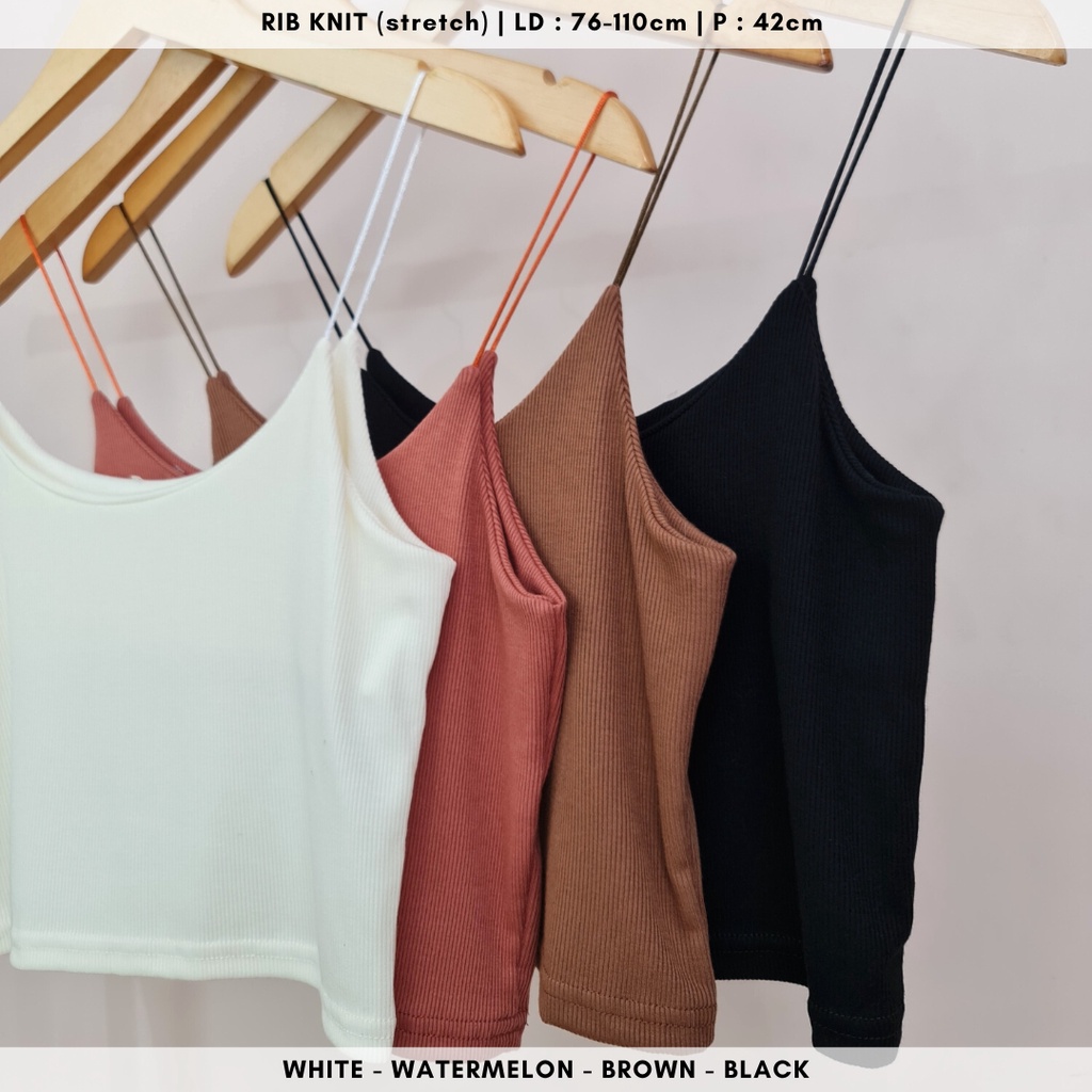 4803 basic knit tank top