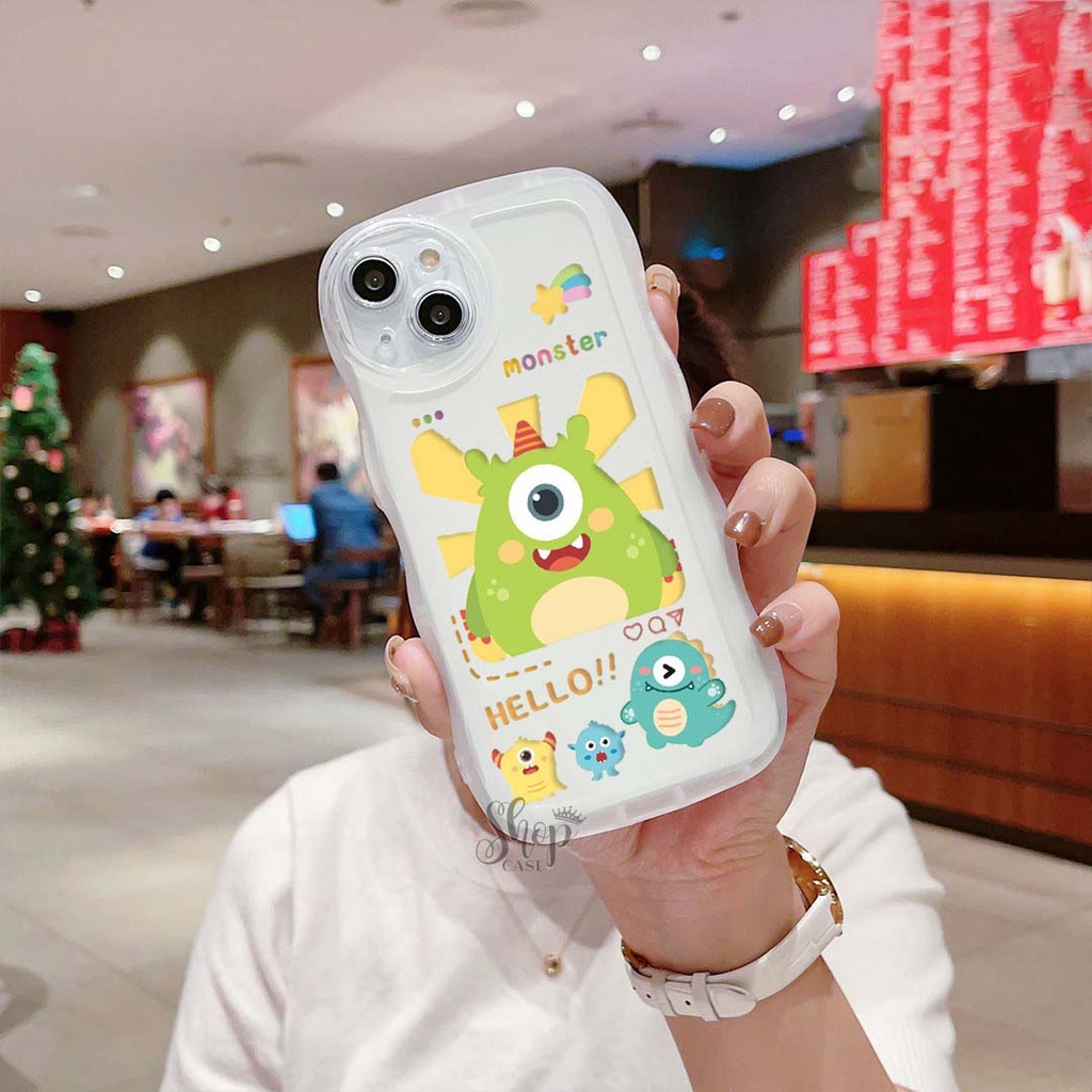 Case Gelombang motif Timbul For Samsung A03 A03 Core A03S A02S A02 A12 A22 (4G)(5G) A32 (4G)(5G) A52