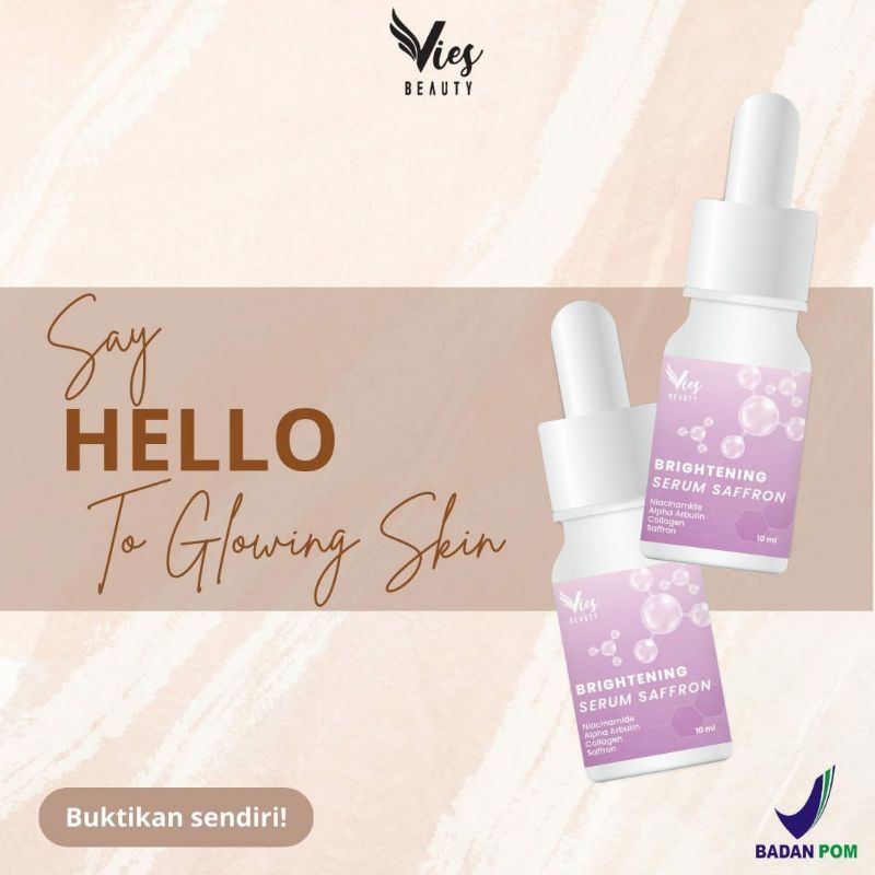 MURAH ! Serum glowing by vies BEAUTY kemasan BARU ORIGINAL BPOM