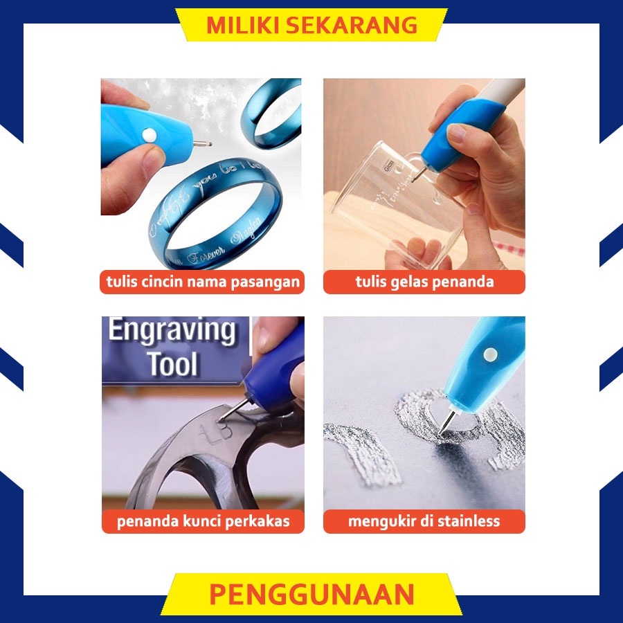 READY STOCK Alat Ukir - Pena Ukir - Alat Ukir Serbaguna Terdapat 2 Mata Ukir Tajam 【ORIGINAL】//ALAT 