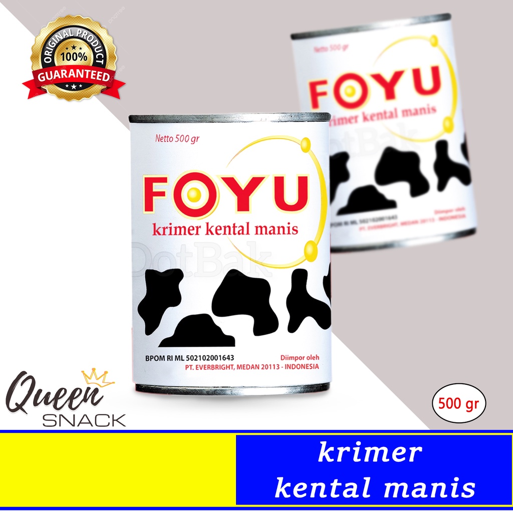 

Foyu SKM Susu Kaleng Krimer Kental Manis 500gr