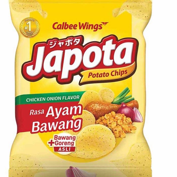 

Japota keripik kentang ayam bawang 68 gram