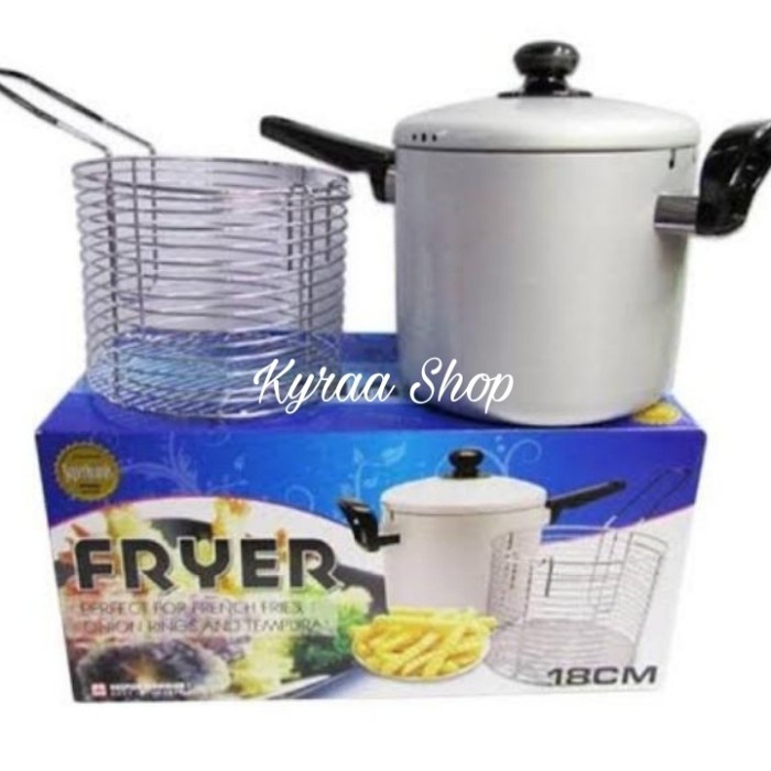 [Fryer] Panci Penggorengan Kentang / Deep Flyer 18Cm Merk Maspion [Dapur]