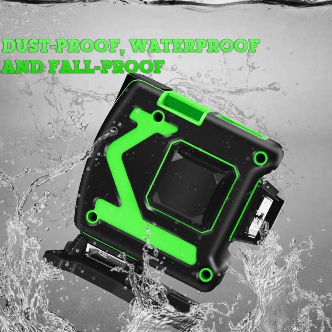 Mesin Penggaris Laser Leser 3D 12 Line Hilda Alat Bangunan Pertukangan