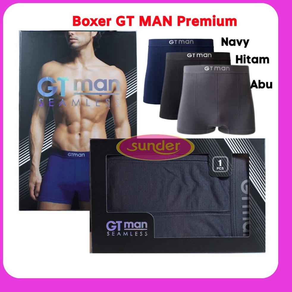 SALE TERBATAS Promo 1pcs Celana Dalam Boxer Gt Man AO5 Grosir Bokser Pria Dewasa Pakaian Dalam Cowok