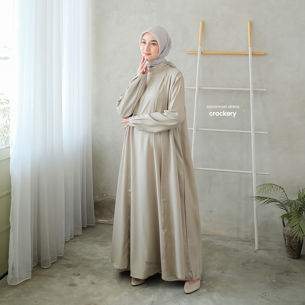 Tesavara | Savannah Dress | Dress Outer Wanita Flowy