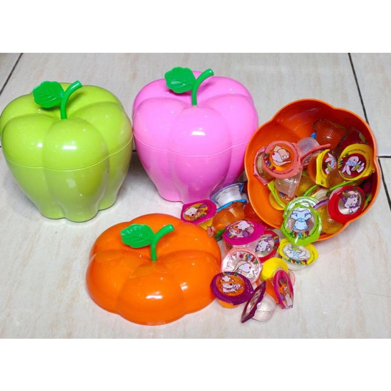

Jelly apel toples lucu bentuk apel/Ager-ager jajan lebaran