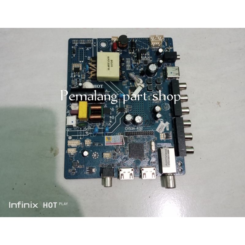 MB MOTHERBOARD TV POLYTRON LED PLD 32TV0755 PLD32TV0755 32TV0755 32TV0755B