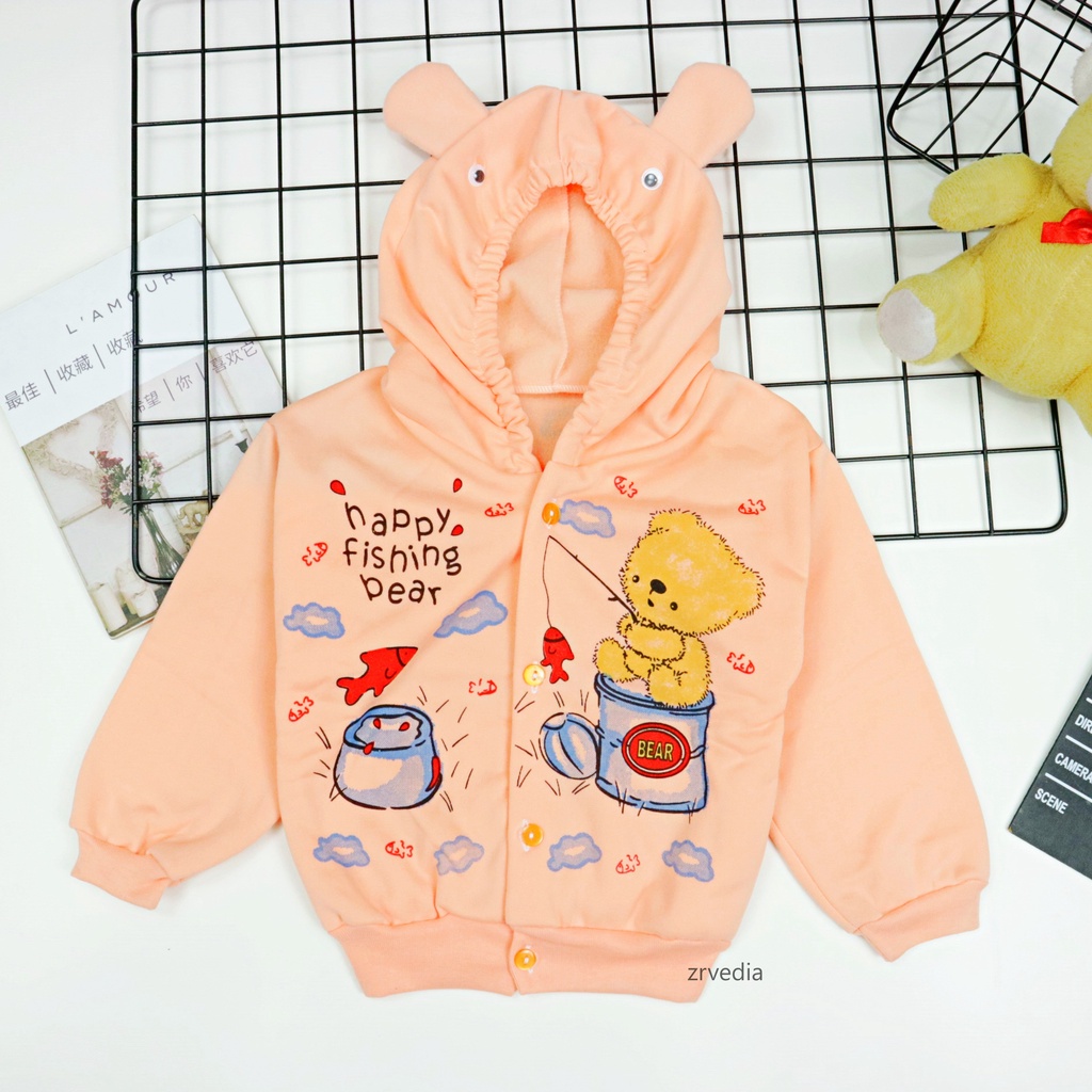 Jaket Baby Jolly uk 0-12 Bulan / Jacket HIGH QUALITY Anak Laki Perempuan Murah Lengan Panjang Tebal